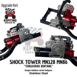 Alternative view of SHOCK TOWER V.3 MN128 MN86 "Tengkorak Bintang" Stainless Steel
