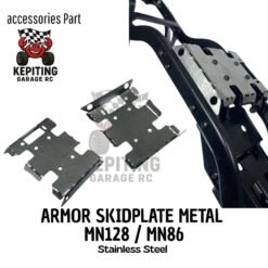 Armor Skidplate Stainless Steel mn128 mn86
