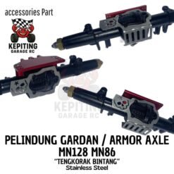 Alternative view of Pelindung Gardan / Armor Axle MN128 MN86 "Tengkorak Bintang" Stainless Steel