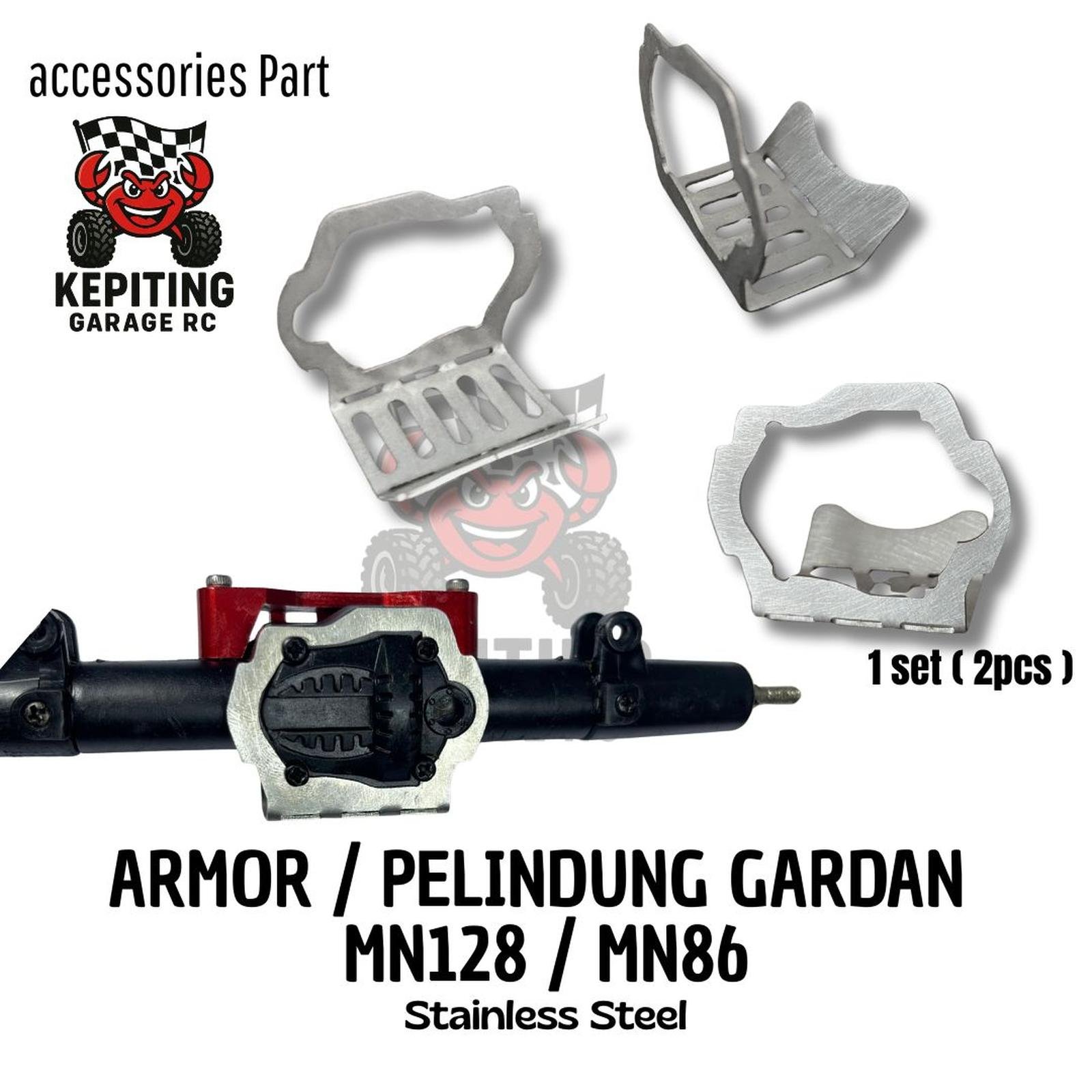 Armor pelindung Gardan MN128 MN86 Bahan Stainless Steel