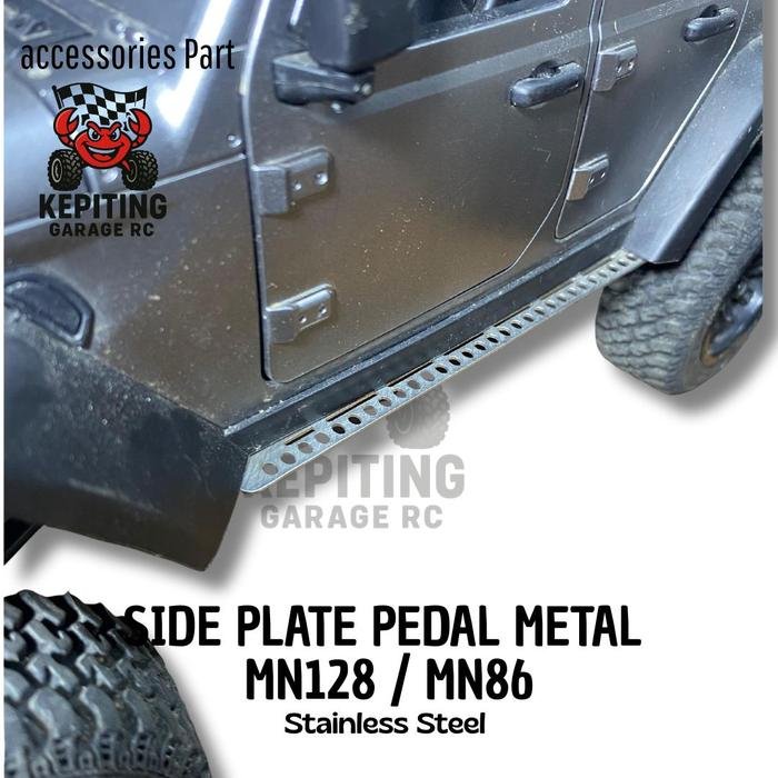 Side Pedal Plate Stainless Steel mn128 custom - Image 5