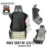 Jok Racing Seat RC 1/12 ( Mini ) Stainless Steel