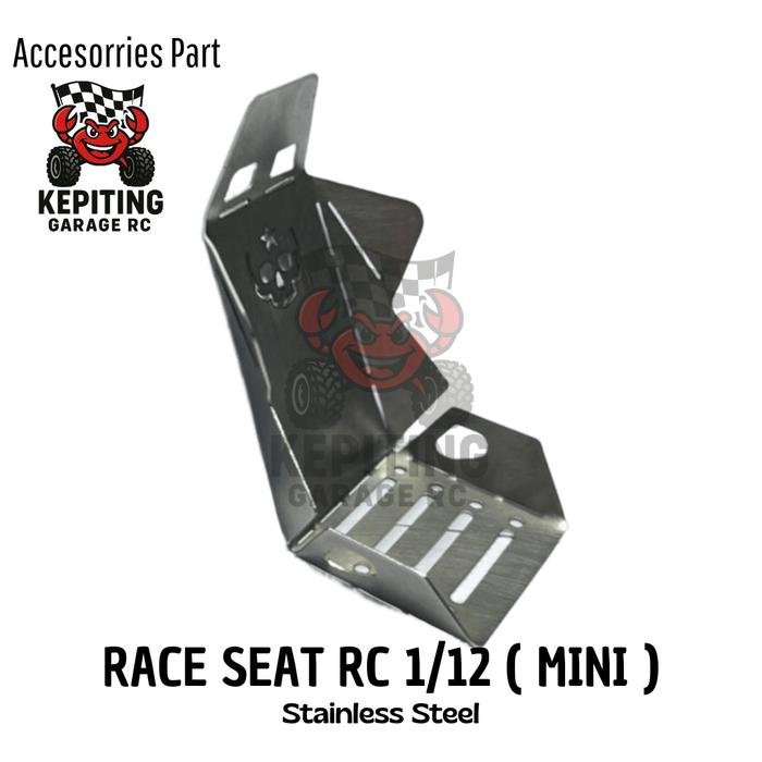 Jok Racing Seat RC 1/12 ( Mini ) Stainless Steel - Image 4