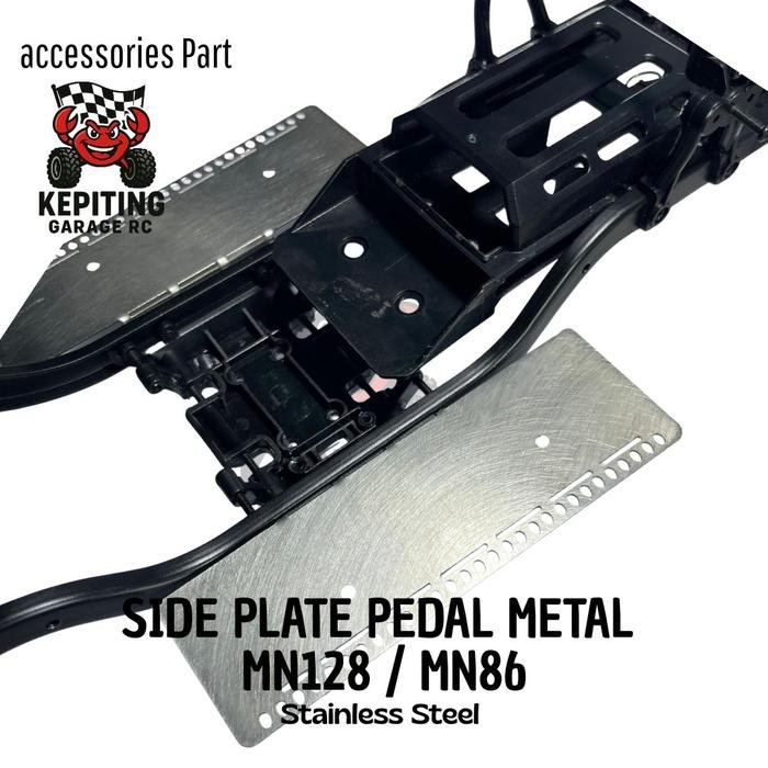 Side Pedal Plate Stainless Steel mn128 custom - Image 4