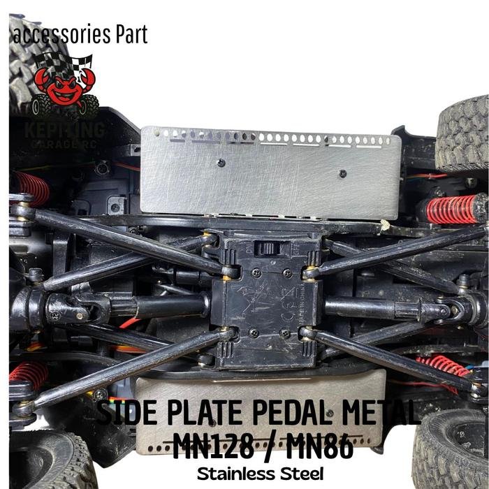 Side Pedal Plate Stainless Steel mn128 custom - Image 6