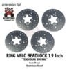 Ring Beadlock 1.9 inch Stainless Steel "Tengkorak Bintang"
