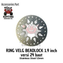 Alternative view of Ring Beadlock Velg RC 1.9 Stainless Steel ( 4pcs ) RC 1/10